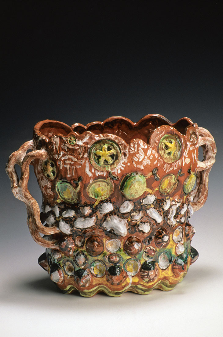 Toni Warburton, Art Exhibition. Wake, Ceramics. 1997