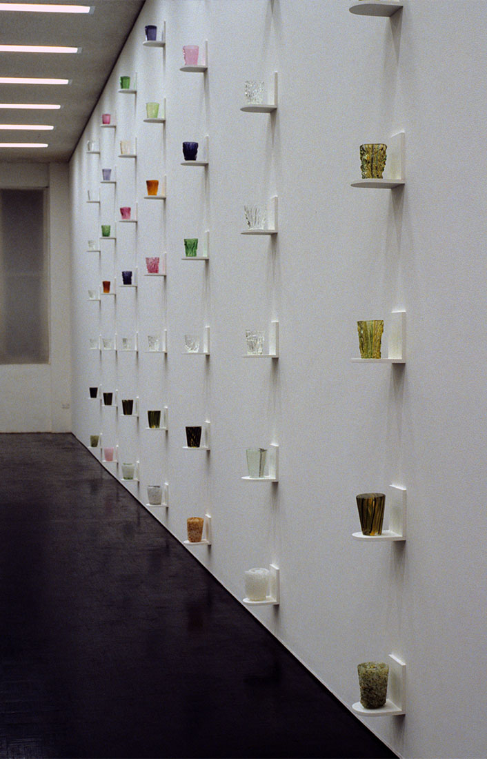 Toni Warburton, Catchment, a field of beakers for Saint Hedwig of Silesia and for Wingecarribee Swamp, Mori Gallery. 2000