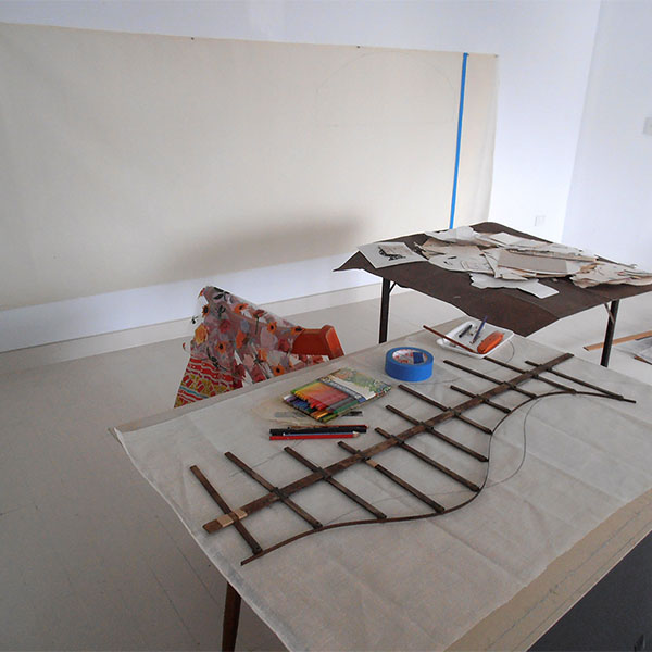 Process, Eye of Horus retrieval installation project, Articulate Project space, 2012