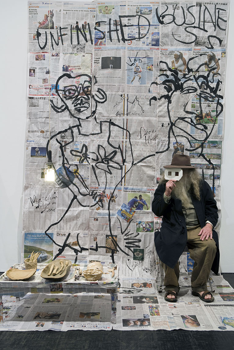 Toni Warburton, Artist. Art Exhibition, The Good, the Bad, The Muddy.